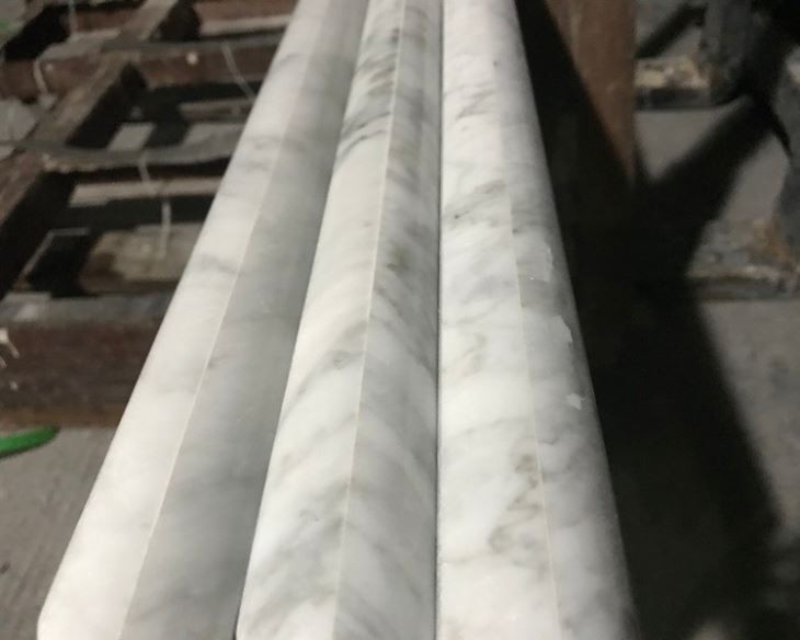 Carrara White Marble Kitchen Countertop (4) Carrara White Marble Kitchen Countertop (4)