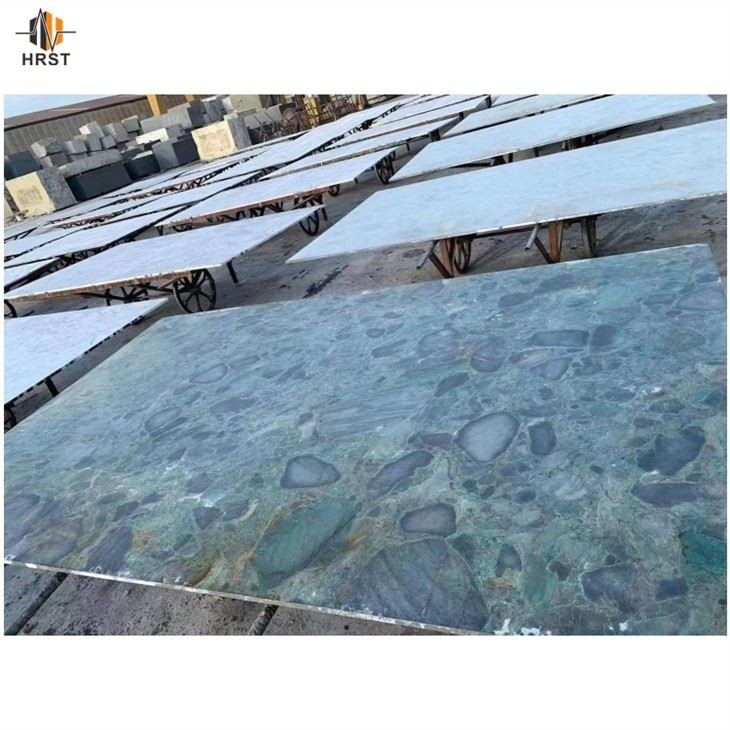 Emerald Green Quartzite slab Emerald Green Quartzite slab