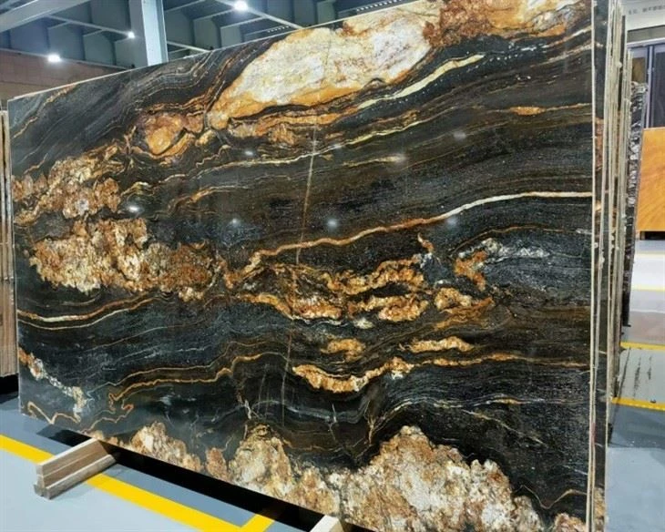 Golden Granite Slab Golden Granite Slab