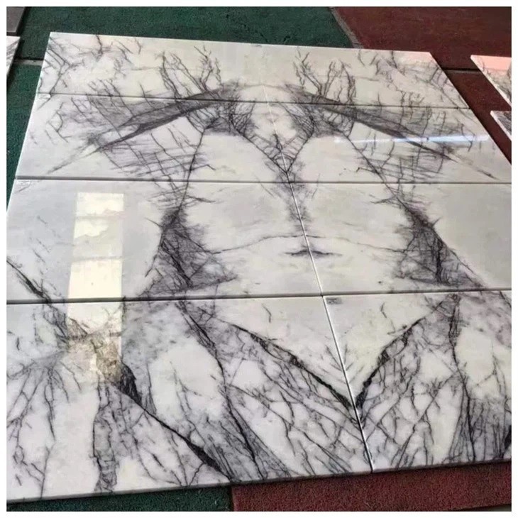 Artist Milas Lilac Marble White Marble For Bath Room Bar Desk Countertop Island Wall Milas Lilac White Marble (2)