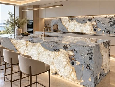 Παταγονία Quartzite Kitchen Island